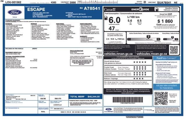 2025 Ford Escape ST-Line