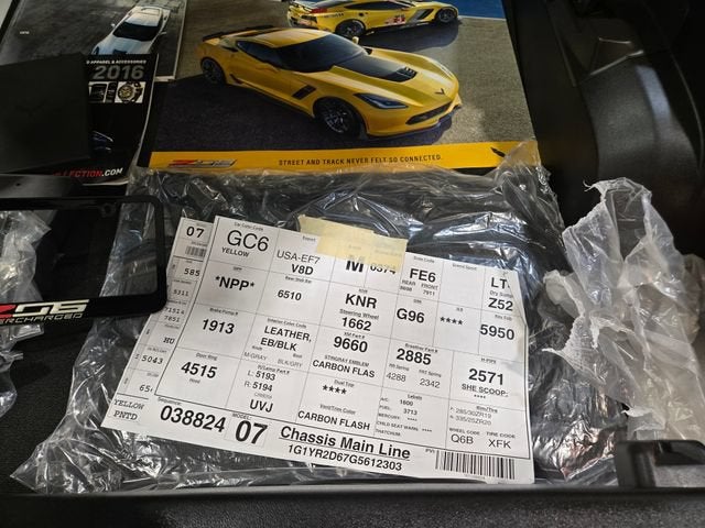 2016 Chevrolet Corvette Z06 Z06 2LZ