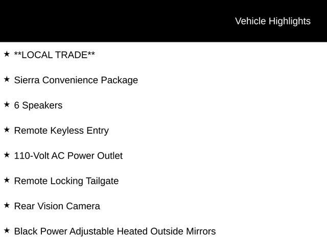 2017 GMC Sierra 1500 NA