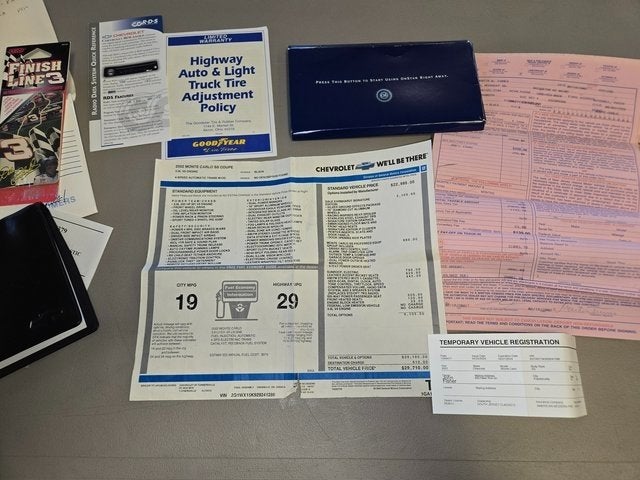 2002 Chevrolet Monte Carlo SS