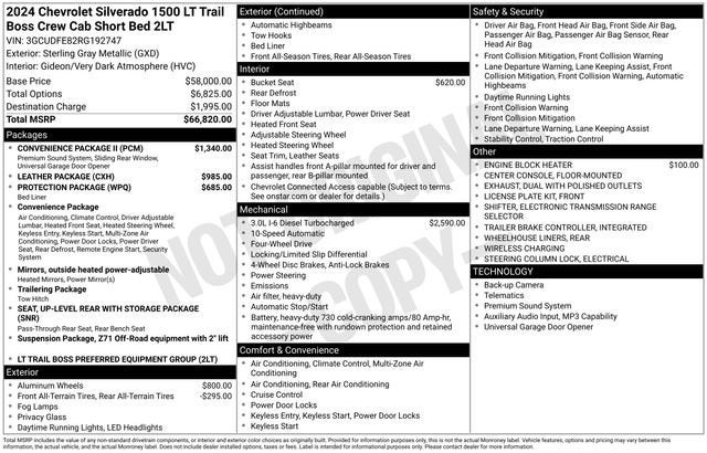 2024 Chevrolet Silverado 1500 LT Trail Boss