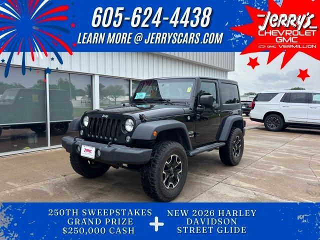 2017 Jeep Wrangler Sport 6-Speed Manual