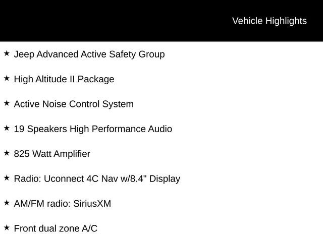 2018 Jeep Grand Cherokee High Altitude