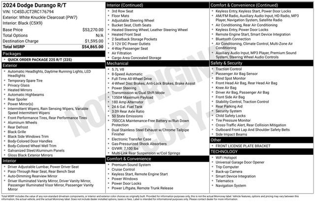 2024 Dodge Durango R/T
