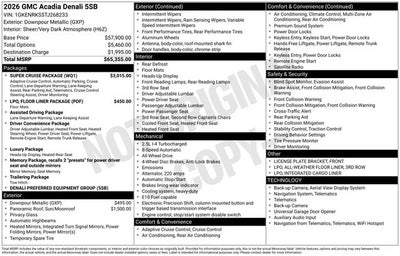 2026 GMC Acadia Denali