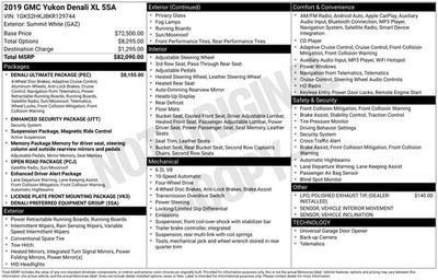 2019 GMC Yukon XL Denali