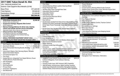 2017 GMC Yukon XL Denali