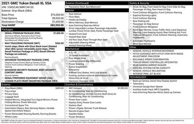 2021 GMC Yukon XL Denali