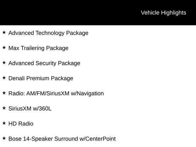 2021 GMC Yukon XL Denali