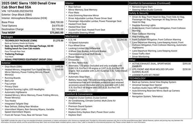 2025 GMC Sierra 1500 Denali