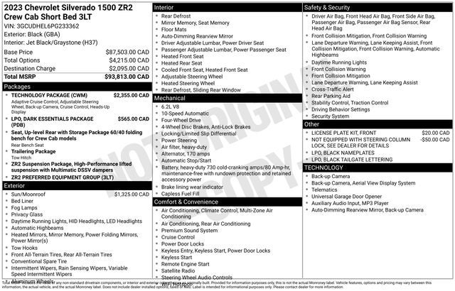 2023 Chevrolet Silverado 1500 ZR2