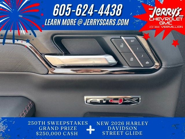 2026 GMC Sierra 1500 AT4X