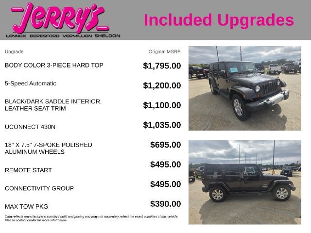2013 Jeep Wrangler Unlimited Sahara