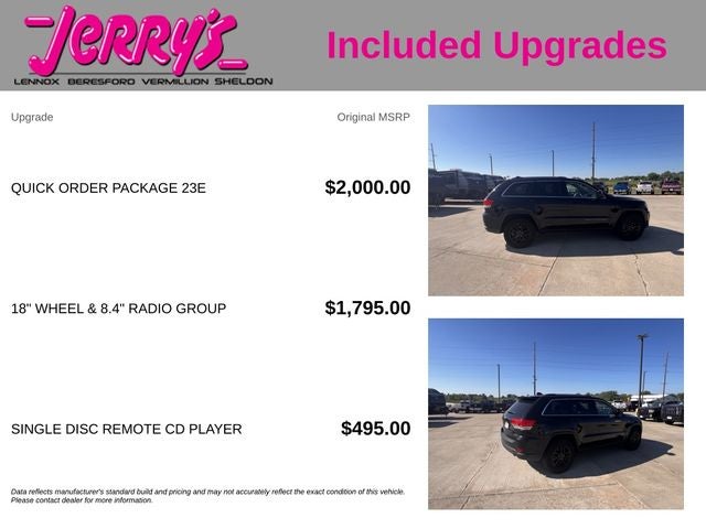 2017 Jeep Grand Cherokee Laredo