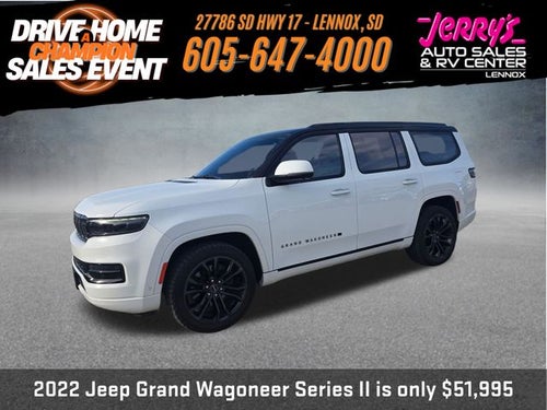 2022 Jeep Grand Wagoneer Series II OBSIDIAN PACKAGE