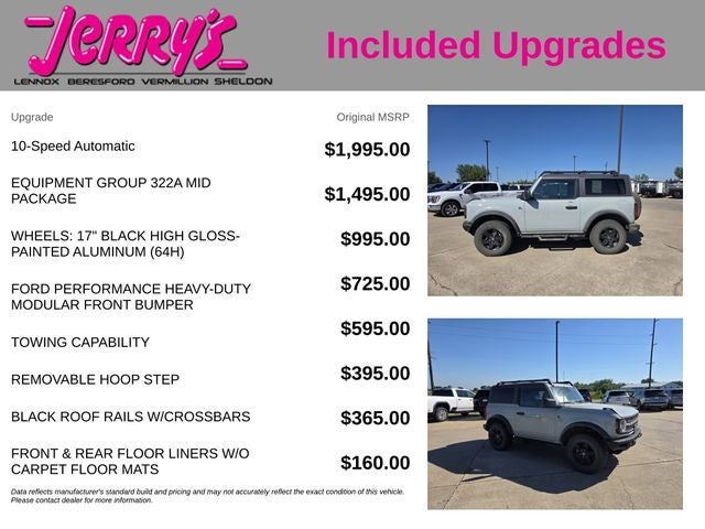 2023 Ford Bronco Black Diamond
