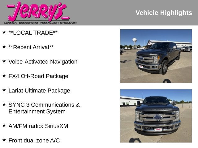 2017 Ford F-350SD Lariat