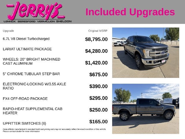2017 Ford F-350SD Lariat