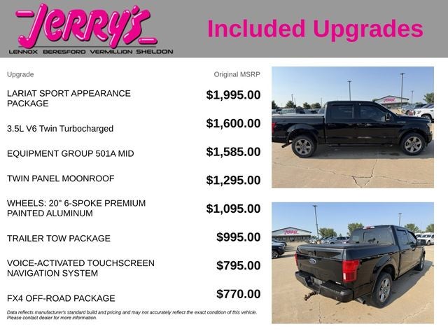 2018 Ford F-150 Lariat