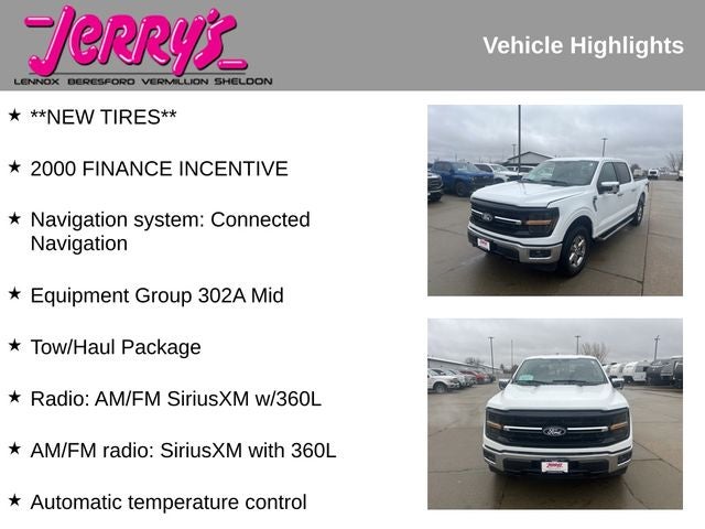 2024 Ford F-150 XLT 5 1/2 Ft Box