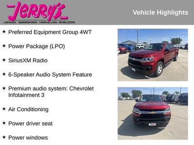 2022 Chevrolet Colorado Work Truck Long Box