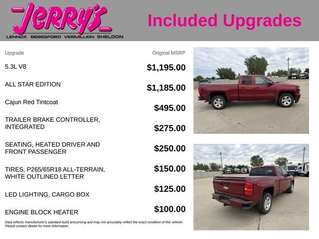 2018 Chevrolet Silverado 1500 LT LT2