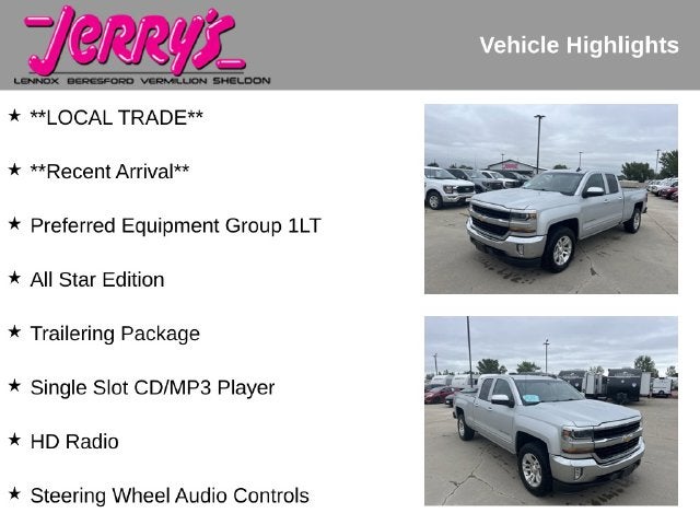 2017 Chevrolet Silverado 1500 LT LT1