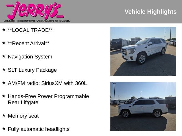 2022 GMC Yukon SLT