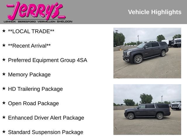 2016 GMC Yukon XL SLT