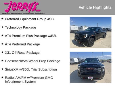2025 GMC Sierra 2500HD AT4 6 3/4 Ft Box Premium Plus