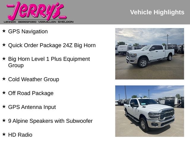 2026 RAM 2500 Big Horn