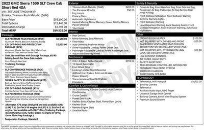 2022 GMC Sierra 1500 SLT Short Box