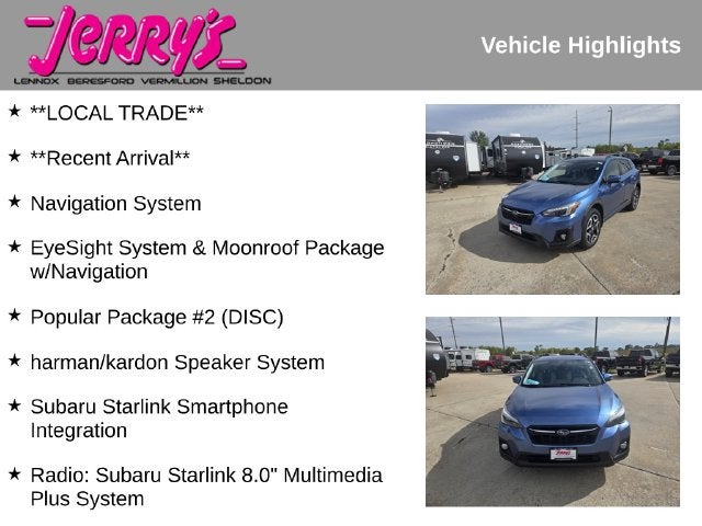 2018 Subaru Crosstrek 2.0i Limited