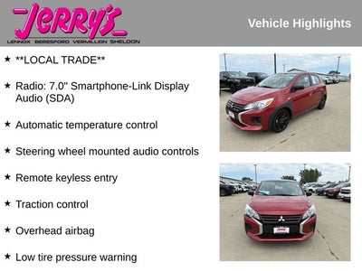 2024 Mitsubishi Mirage Black Edition
