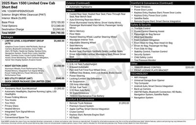2025 RAM 1500 Limited