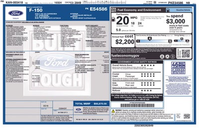 2023 Ford F-150 XL STX Supercrew 5 1/2 Ft Box