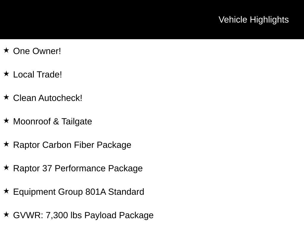 2023 Ford F-150 Raptor